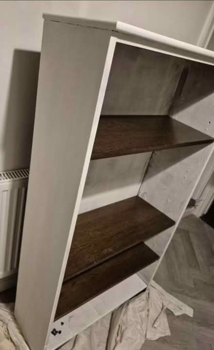 Photo of free Tall wooden bookcase (B63 Halesowen) #2