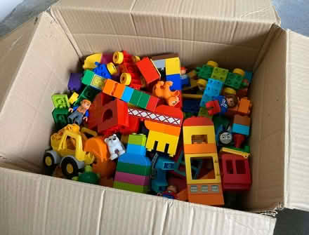 Photo of free Kids' bath mat, potty, paddling pool + box of Duplo (Mainstone SY9) #3