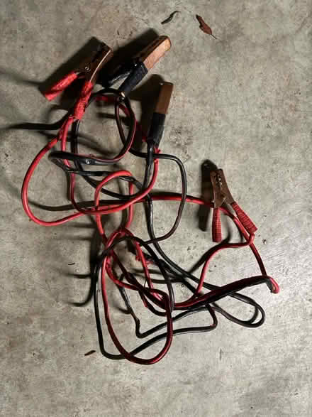 Photo of free Jumper cables for car battery (Valencia Avenue, Sunnyvale) #1