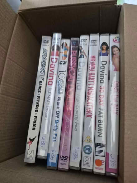 Photo of free Exercise DVDs (Stanley Common DE7) #1