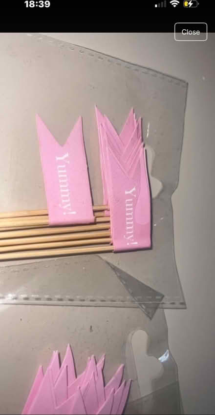 Photo of free Cake flags (Waltham cross EN8) #2