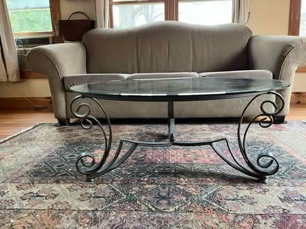 Photo of free Two patterned area rugs (Rhinebeck village) #2