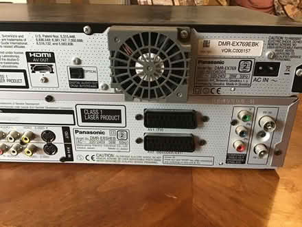 Photo of free Panasonic DVD with Freeview+ and HDD PVR (Ballards CR2) #4