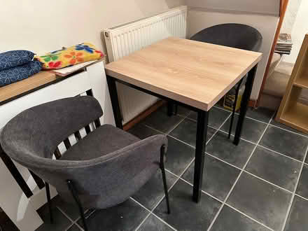 Photo of free Table and 2 x chairs (LA1 Bowerham) #1