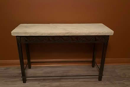 Photo of free Hacienda-style wrought iron table (Southwest Rochester) #2