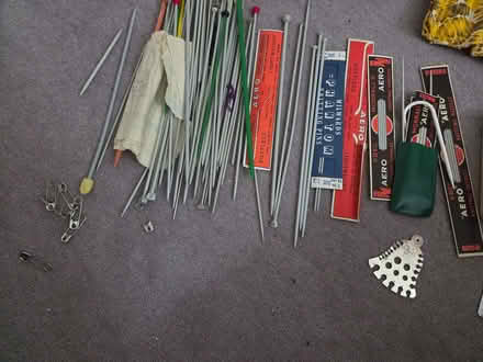 Photo of free Knitting needles, etc. (Barkingside IG5) #3