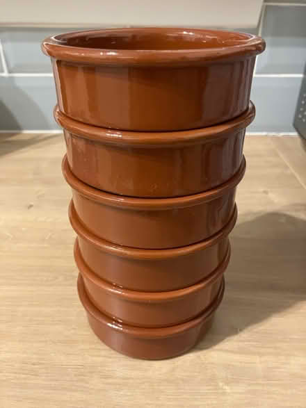 Photo of free Six Ceramic Ramekins (Pollok G53) #1