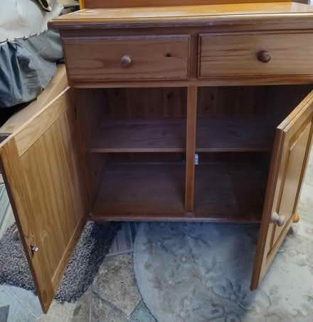 Photo of free Solid Pine cupboard unit (Stonehouse) #2
