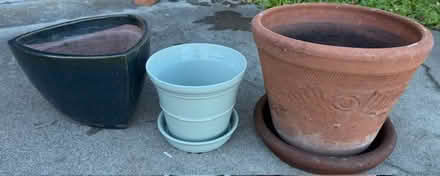 Photo of free Garden Pots (Cupertino - DeAnza and 280) #1