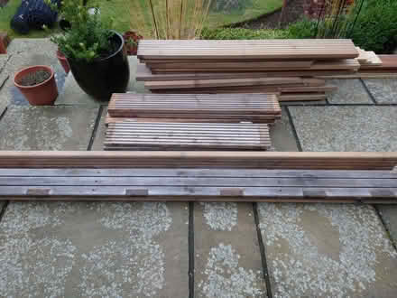 Photo of free Decking timber - for compost bin or garden use (Clerwood EH12) #1