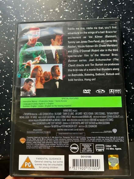 Photo of free Batman returns dvd (Patcham Brighton) #2