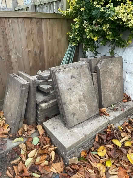 Photo of free Concrete paving slabs (Bloomfield) #3