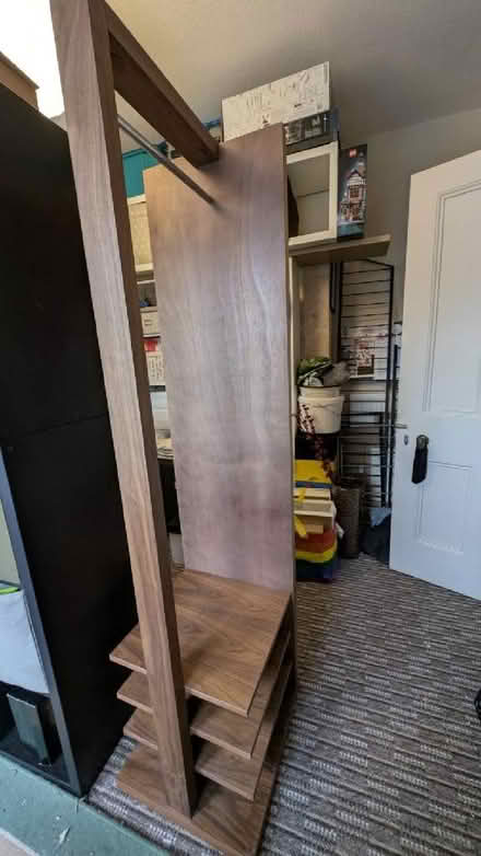Photo of free Free standing coat rack / cupboard (Eastbourne BN21) #1