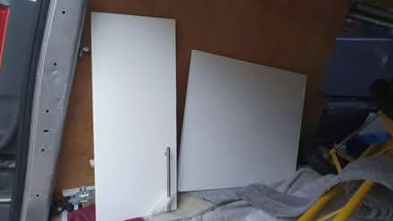 Photo of free White gloss kitchen cupboard doors (Preston Road BN1 6) #2