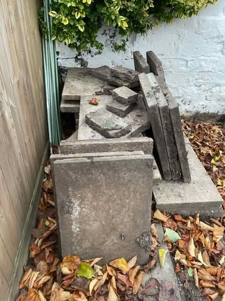 Photo of free Concrete paving slabs (Bloomfield) #2