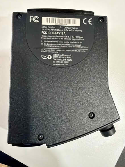 Photo of free Valentine Radar Detector (Germantown, MD) #2