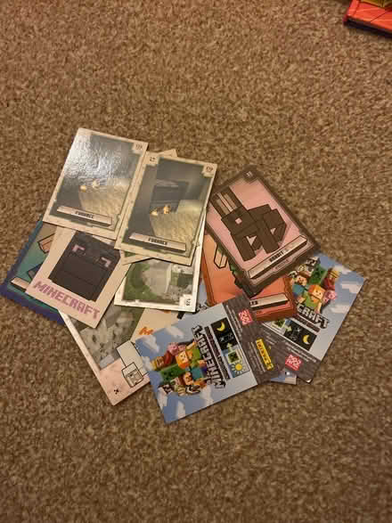 Photo of free Minecraft adventure trading cards (Trumpington Ward CB2) #1