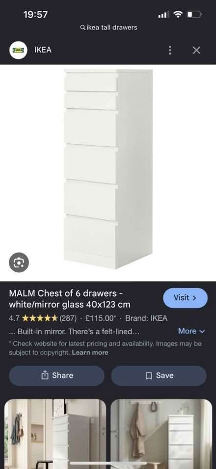 Photo of free IKEA drawers (Paddington W2) #1