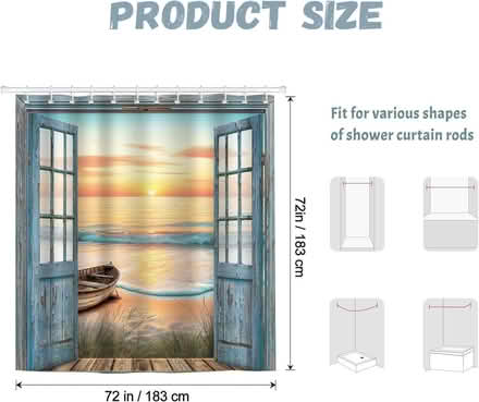 Photo of free Shower Curtain (Chippenham SN15) #1