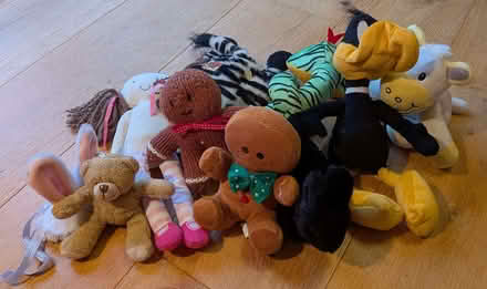 Photo of free Collection of small soft toys (Woolstone MK15) #1