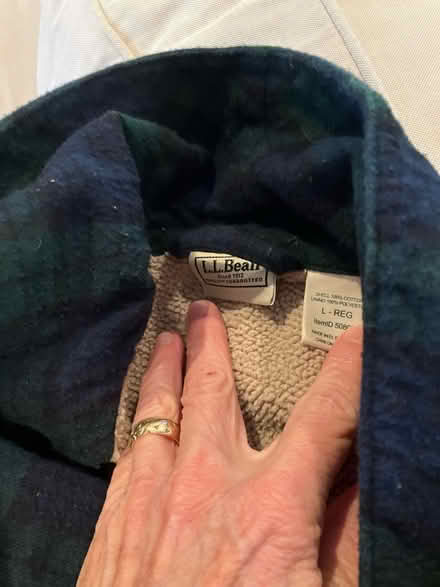 Photo of free LLBean Men’s bathrobe Large (Havertown) #2