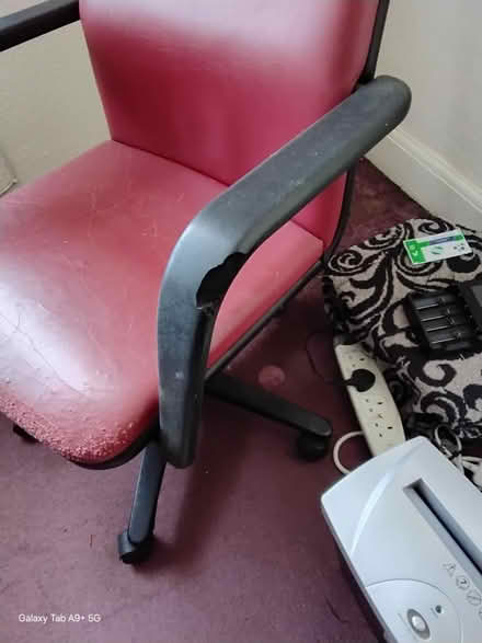 Photo of free Red Computer Chair (Hackney N16) #2