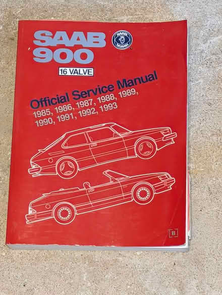 Photo of free Saab 900 Service Manual (Groton NE Corner) #1