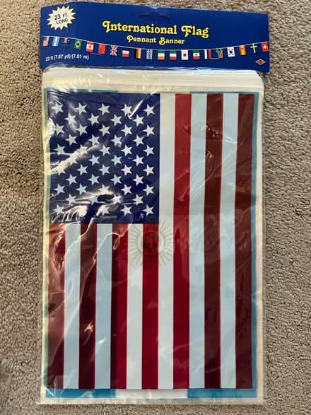 Photo of free 2 International flag banners (Sunnyvale - Ponderosa Park) #1