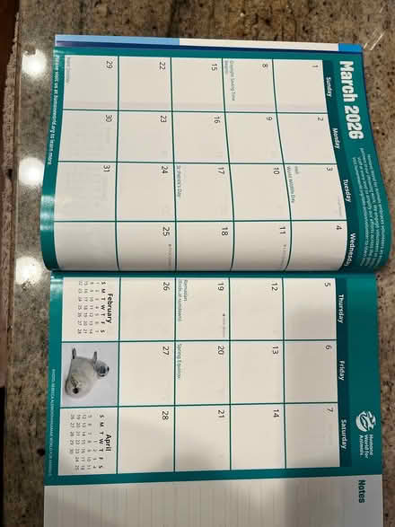 Photo of free 2026 Daily Planner (Near Grant Rd and El Camino) #2