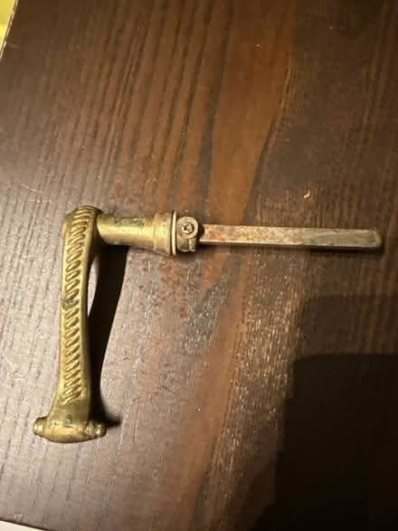 Photo of free Bronze door handle (Kennington) #1