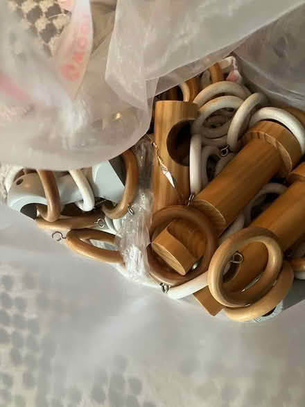 Photo of free Bag of curtain rings etc (Oxford OX3) #1