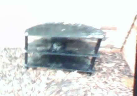Photo of free black glass tv table (Monkmoor SY2) #1