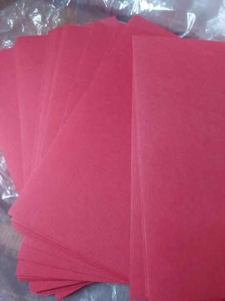 Photo of free Pack of red crafting card (Stanley DE7) #1