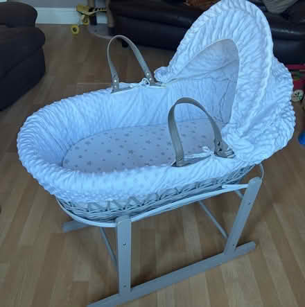 Photo of free Moses Basket and stand (Kingsmead) #1