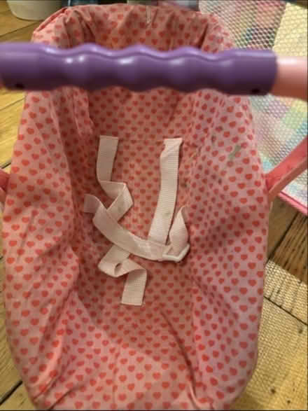 Photo of free Baby doll cot and carrier (Woking GU21) #2