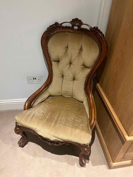 Photo of free Upholstered nursing chair (New Town EH3) #1