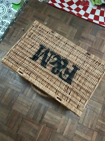 Photo of free Fortnum and Mason empty hamper (Boughton Monchelsea ME17) #1