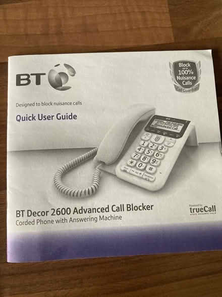 Photo of free Home telephone/ answer machine (Howhlill Quarries HG2) #2