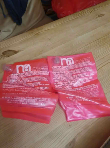 Photo of free 2 x mothercare swimming arm bands (Kingston Gate KT2) #1