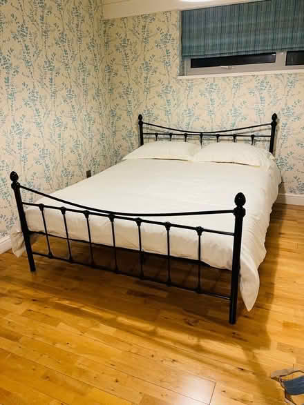 Photo of free Grey sofa and queen size bed (Easthampstead RG12) #1