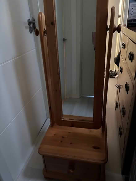 Photo of free Tall mirror with drawer (Bromley BR2) #1