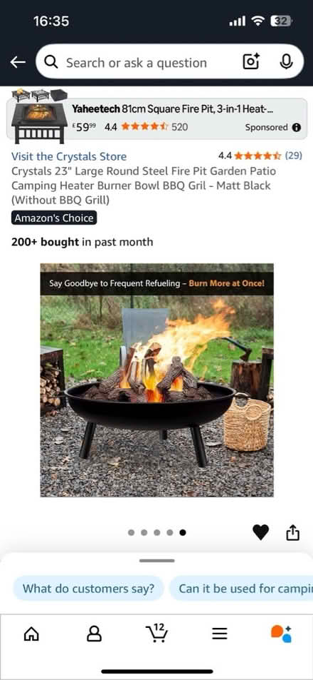 Photo of Fire pit (Shepherd's Bush W14) #1