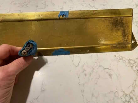 Photo of free Letter box plate (brass?) (Brightwood Park/Petworth DC) #2