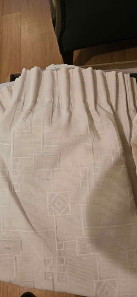 Photo of free White curtains (pair) (Highams Park E4) #1