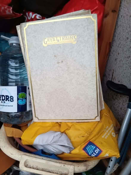 Photo of free railway magazines in binders (New Park HG1) #1