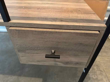 Photo of free Glass top desk (Storage by Crux Brewing) #4