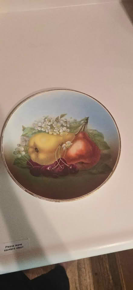 Photo of free Antique Fruit Wall Plate (Bellflower) #2