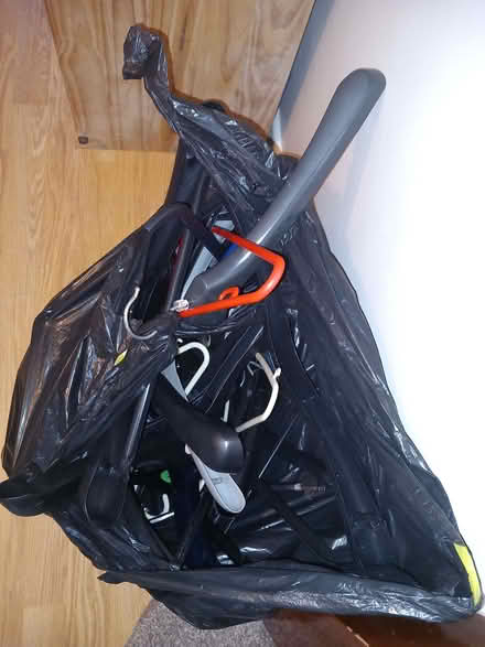 Photo of free Bag of adult coat hangers (Wivenhoe CO7) #1