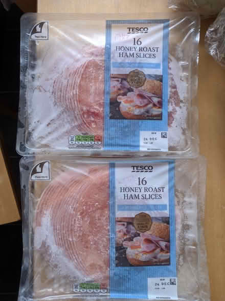 Photo of free Frozen ham slices (Erdington B24) #1
