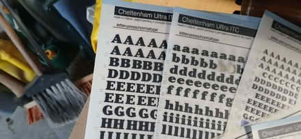 Photo of free Letraset (Latchingdon CM3) #2